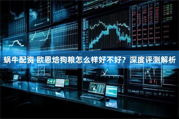 蜗牛配资 欧恩焙狗粮怎么样好不好？深度评测解析