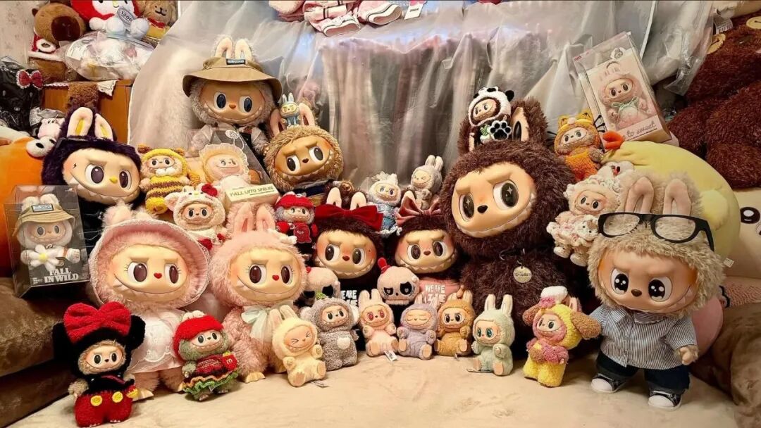 泡泡玛特 LABUBU 家族（图片来自网络）