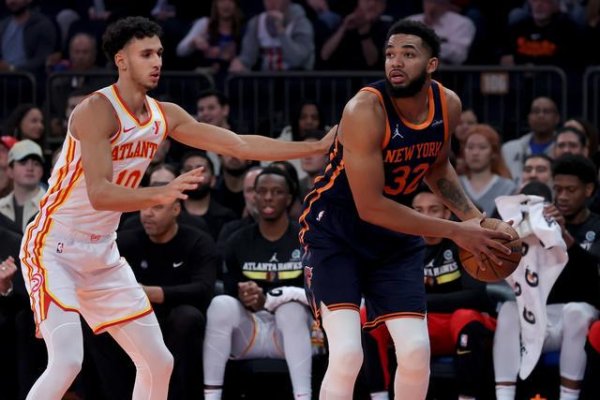 乐融配 迈克-布朗：最重要的是让唐斯动起来 要发挥他在内线的策应能力